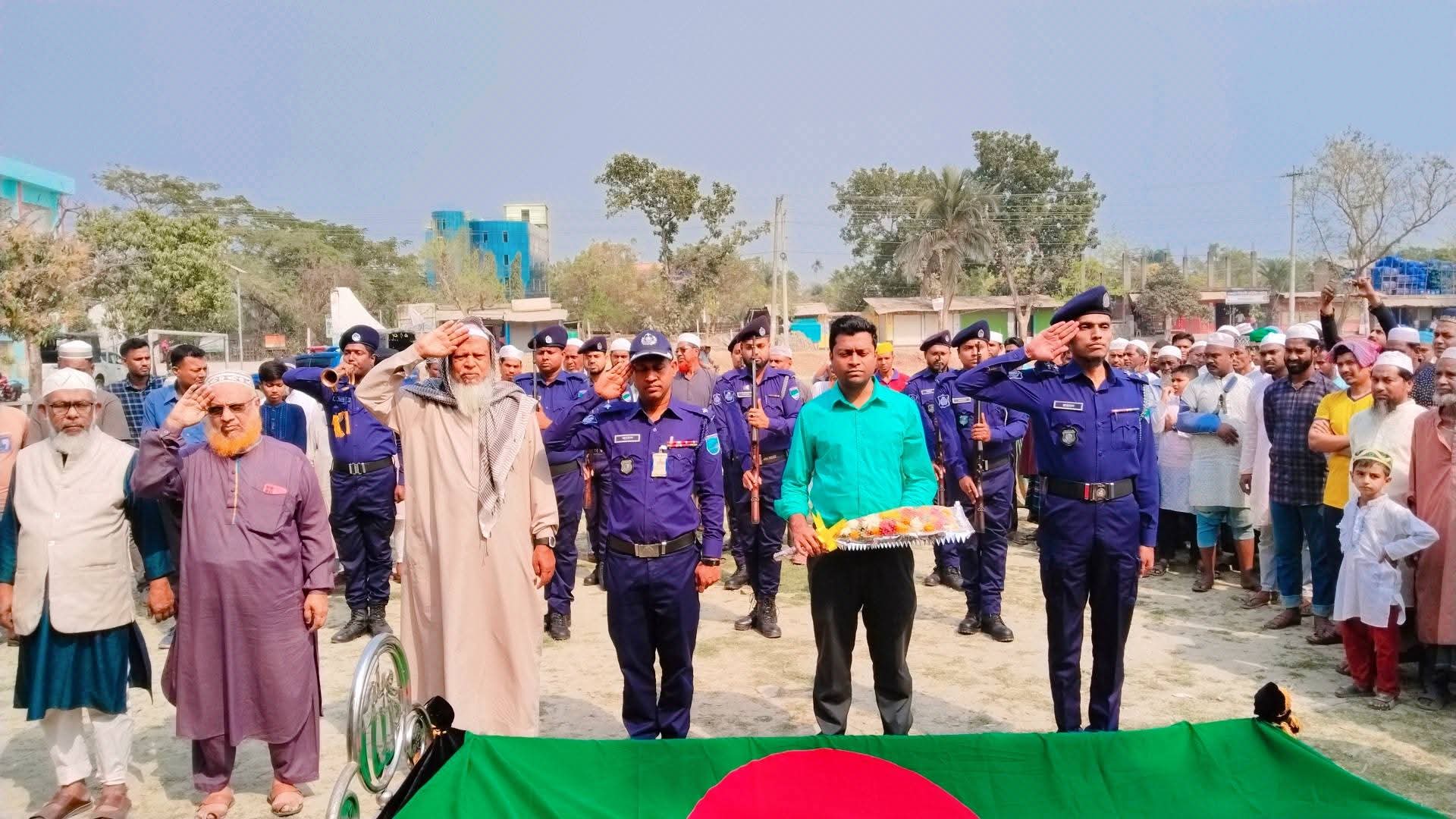 কালিগঞ্জে বীর মুক্তিযোদ্ধা আব্দুল গফফারের রাষ্ট্রীয় মর্যাদায় জানাযা সম্পন্ন