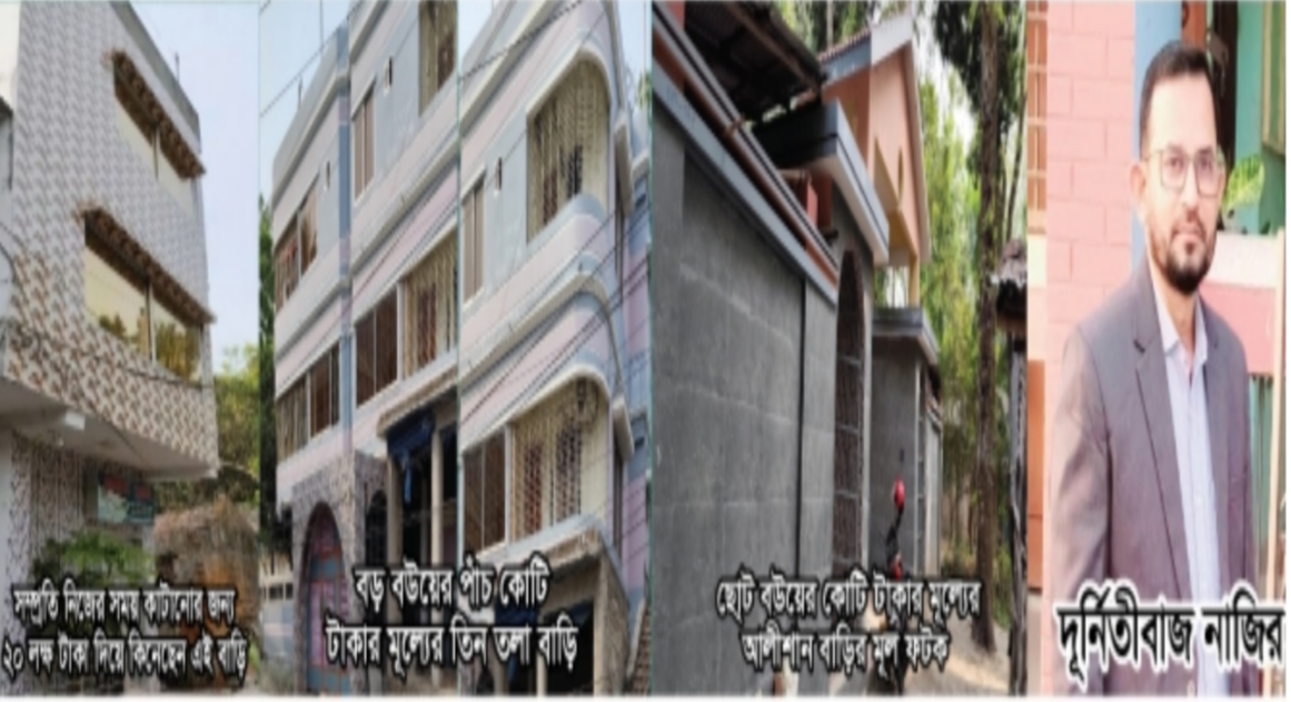 কালিগঞ্জ ইউএনও অফিসের কর্মচারী শাহাবুদ্দিনের কোটি কোটি টাকার অবৈধ সম্পদ