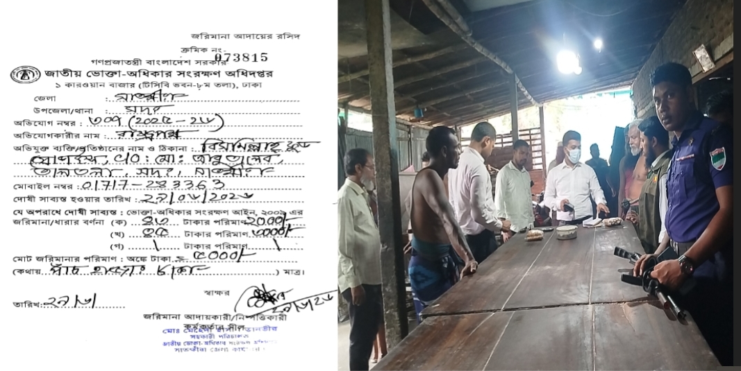 সাতক্ষীরায় আগাম উৎপাদন তারিখ ও নোংরা পরিবেশে খাদ্য তৈরি, বিসমিল্লাহ ফুড প্রোডাক্টসকে জরিমানা