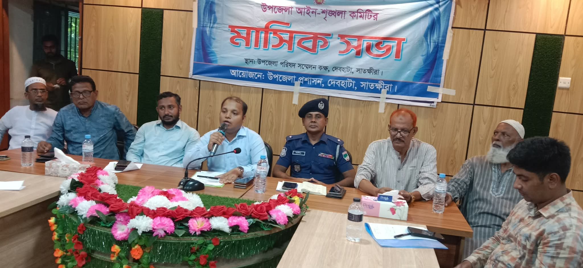দেবহাটা উপজেলা আইন শৃঙ্খলা কমিটির মাসিক সভা 