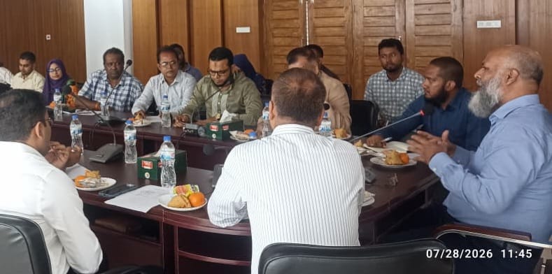ভোমরা স্থল বন্দর কাস্টমস হাউসে মতবিনিময় সভা অনুষ্ঠিত