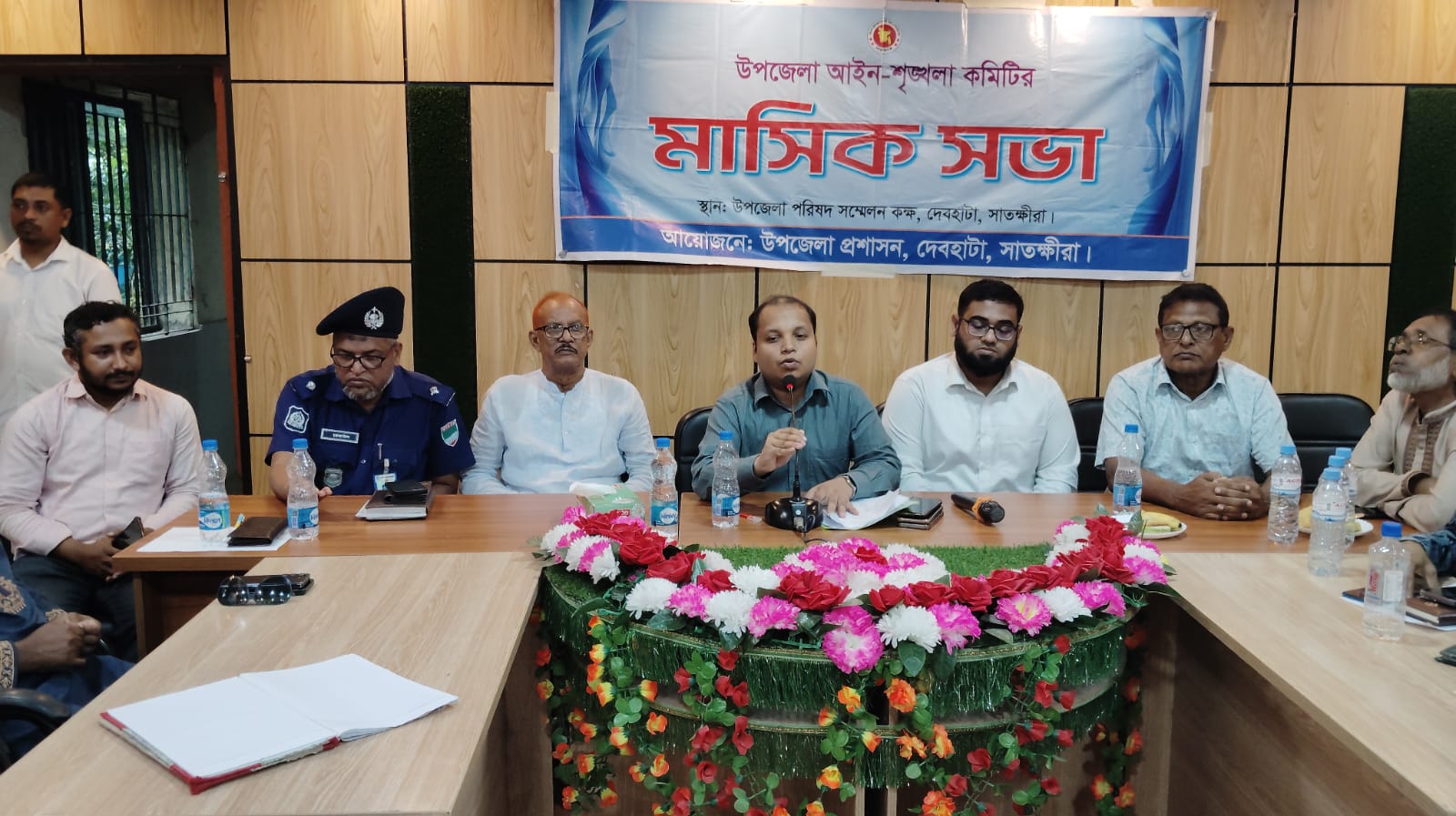 দেবহাটা উপজেলা পরিষদের মাসিক সভা অনুষ্ঠিত 
