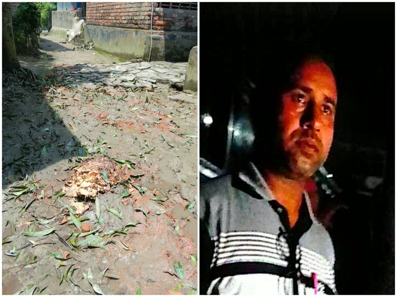 ব্রহ্মরাজপুর গাছ কেটে রাস্তা নির্মাণে বাঁধা দিলে প্রতিপক্ষের হা ম লায় ১ জন গুরুত্বর জ-খ-ম