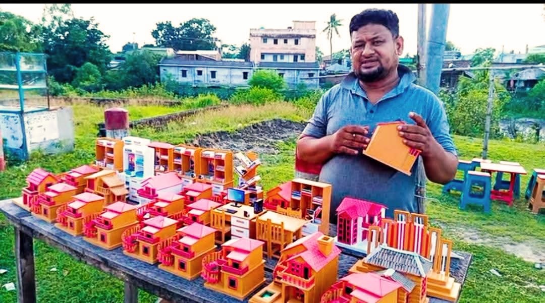 কালিগঞ্জে এক হস্তশিল্পির সংগ্রামী জীবনের গল্প
