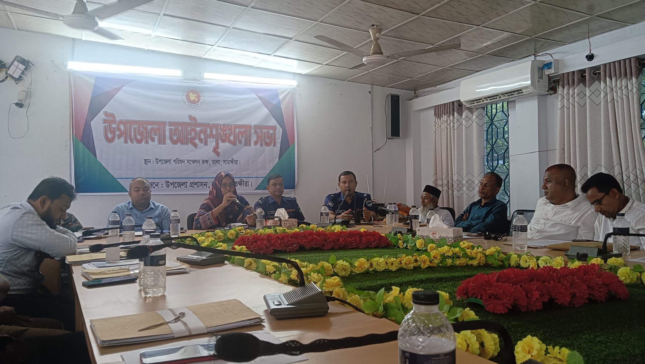 তালায় আইনশৃঙ্খলা কমিটির মাসিক সভা অনুষ্ঠিত