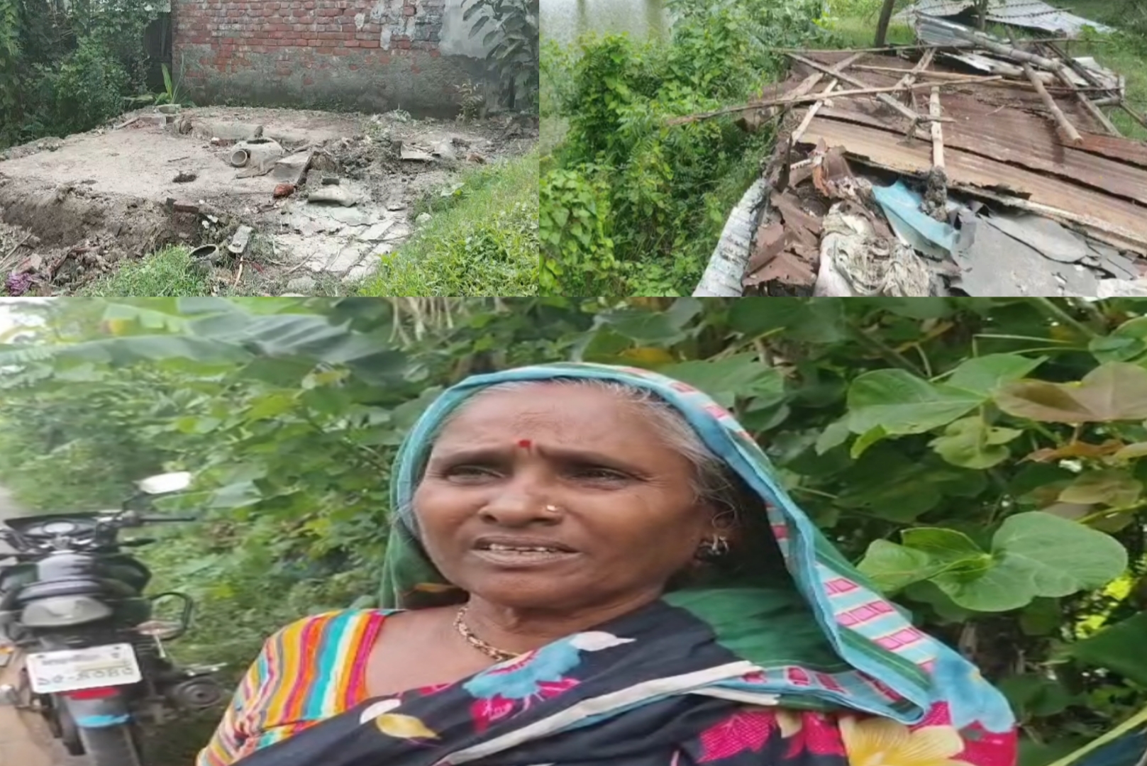 দেবহাটায় দফায় দফায় ৭০ বছরের বৃদ্ধার বসতভিটা ভাংচুর ও উচ্ছেদের অভিযোগ 