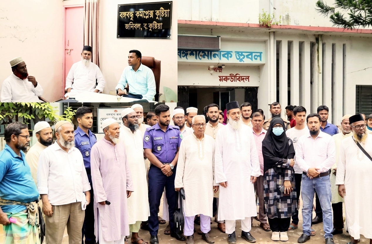 কালিগঞ্জে এমপি রবিউল বাশারের আকস্মিক পরিদর্শন