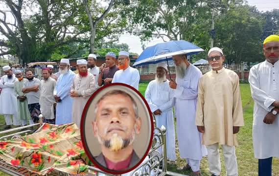 কলারোয়া আলিয়া কামিল মাদরাসার শিক্ষক আহসান হাবিব মন্টুর ইন্তেকাল, দাফন সম্পন্ন